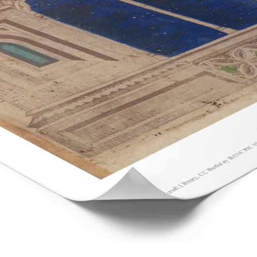 Werbung für California Express (2546A) Poster (Ecke)