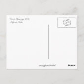 Werbung für Champagner-Biscuits Postkarte (Rückseite)