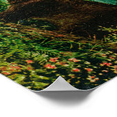 Werbung für das Portola Festival (Forscher) Poster (Ecke)