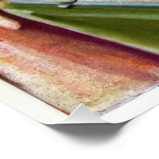 Werbung für das Traummagazin der Hausfrau Poster (Ecke)