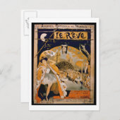 Werbung für den musikalischen "The Dream", im Postkarte (Vorne/Hinten)