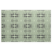 Werbung für den Vintagen Rasenmäher Stoff (Fat Quarter (45,7 x 55,9 cm))