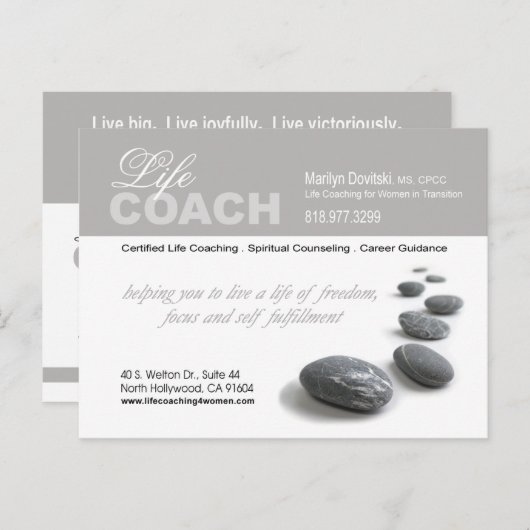 Werbung für den Werbebanner Postkarte (Vorne/Hinten)