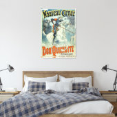 Werbung für "Don Quixote, New Circus", Pferd Leinwanddruck (Insitu (Schlafzimmer))