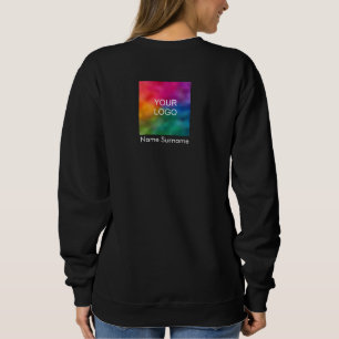 Werbung für doppelseitige Sweatshirts für Frauen