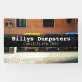 Werbung für Dumpster Rental Business Banner (Horizontal)