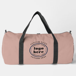 Werbung für Dusty Pink Company-Logos Duffle Bag