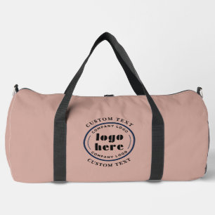 Werbung für Dusty Pink Company-Logos Duffle Bag