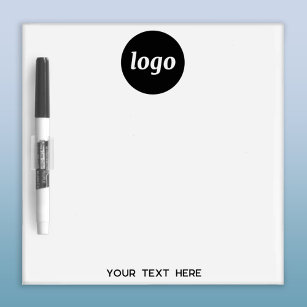 Werbung für einfache Logotexte Memoboard