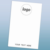 Werbung für einfache Logotexte