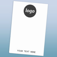 Werbung für einfache Logotexte