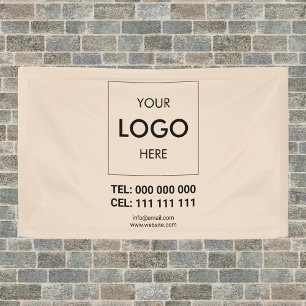 Werbung für Firmenlogo Banner