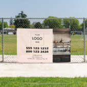 Werbung für Firmenlogos - Foto-Blush Banner (InSitu)