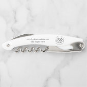 Werbung für Firmenlogos Kellnermesser (Rückseite)