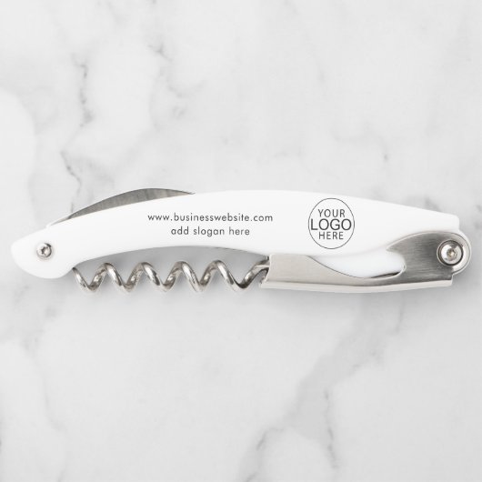 Werbung für Firmenlogos Kellnermesser (Rückseite)