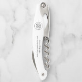 Werbung für Firmenlogos Kellnermesser (Rückseite)