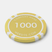 Werbung für Firmenlogos mit eigener Marke Pokerchips (Einzeln)