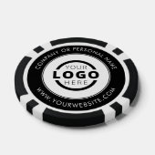 Werbung für Firmenlogos mit eigener Marke Pokerchips (Einzeln)