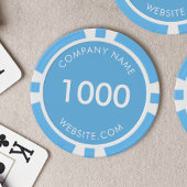 Werbung für Firmenlogos mit eigener Marke Pokerchips