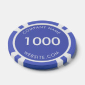 Werbung für Firmenlogos mit eigener Marke Pokerchips (Einzeln)