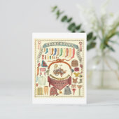 Werbung für Franz- und Papstknetmaschinen Postkarte (Stehend Vorderseite)