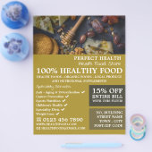Werbung für gesunde Lebensmittel, Gesundheitsleben Flyer (Einzeln)