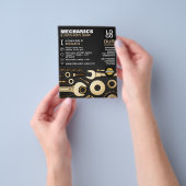 Werbung für Gold-Tools, Auto-Mechanik und Reparatu Flyer (Gruppe)
