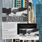 Werbung für Handshake, Business & Finance Flyer