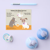 Werbung für Heimtiere in Unternehmen Flyer (Einzeln)