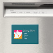 Werbung für Hochzeitsplaner Magnet (In Situ (Geschirrspüler))