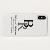 Werbung für Ihr Berufliches Logo Case-Mate iPhone Hülle (Rückseite (Horizontal))