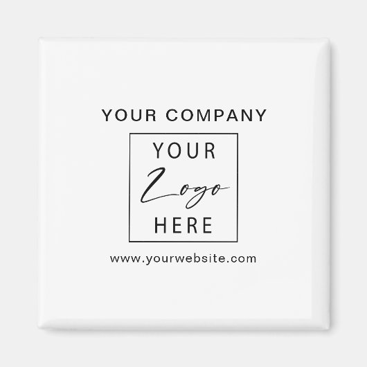 Werbung für Ihr Firmenlogo Magnet (Vorne)