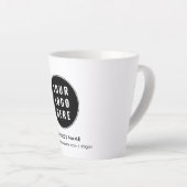 Werbung für Ihr Firmenlogo und Ihr Unternehmen Milchtasse (Rechte Ecke)