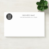 Werbung für Ihr Firmenlogo und Ihre Firmenwebsite Post-it Klebezettel (Büro)