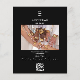 Werbung für Juweliermarken Flyer