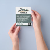 Werbung für klassische Motorräder, Auto-Mechanik u Flyer (Gruppe)