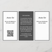 Werbung für kleine Broschüren mit Firmenlogo (Hinten)