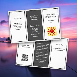 Werbung für kleine Broschüren mit Firmenlogo