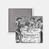 Werbung für 'Knightly's Mild Virginia Magnet (Vorderseite/Rückseite)