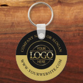 Werbung für kundenspezifische Business Round-Logos Schlüsselanhänger (Vorderseite)