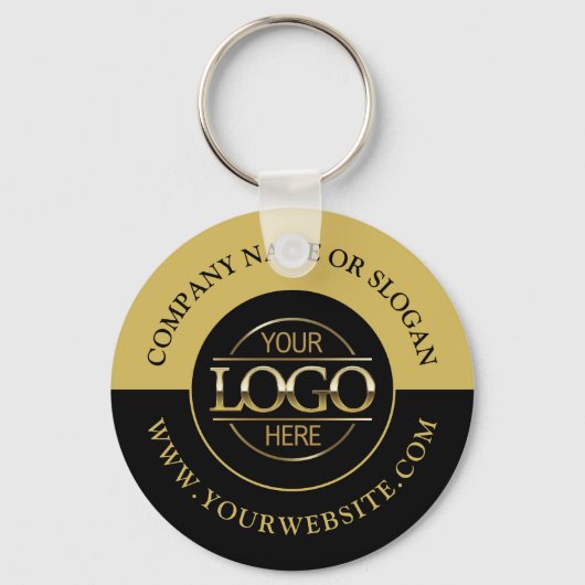 Werbung für kundenspezifische Business Round-Logos Schlüsselanhänger (Rückseite)