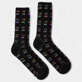 Werbung für kundenspezifische Firmenlogos für Ihre Socken (Rechts)