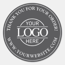 Werbung für kundenspezifische Firmenlogos Grau und