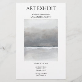 Werbung für kundenspezifische Kunst Flyer