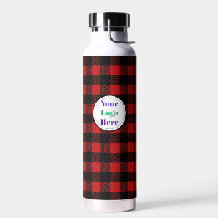 Werbung für kundenspezifische Round-Business-Logos Trinkflasche