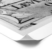 Werbung für Levi Strauss & Co, c.1900 (litho) Poster (Ecke)