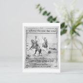 Werbung für Levi Strauss & Co, c.1900 (litho) Postkarte (Stehend Vorderseite)