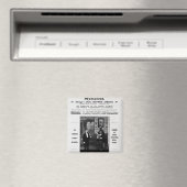 Werbung für Maskelyne & Devant's Mysteries Magnet (In Situ (Geschirrspüler))