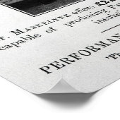 Werbung für Maskelyne & Devant's Mysteries Poster (Ecke)