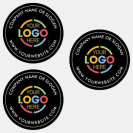 Werbung für Minimalistische Firmenlogos Etiketten